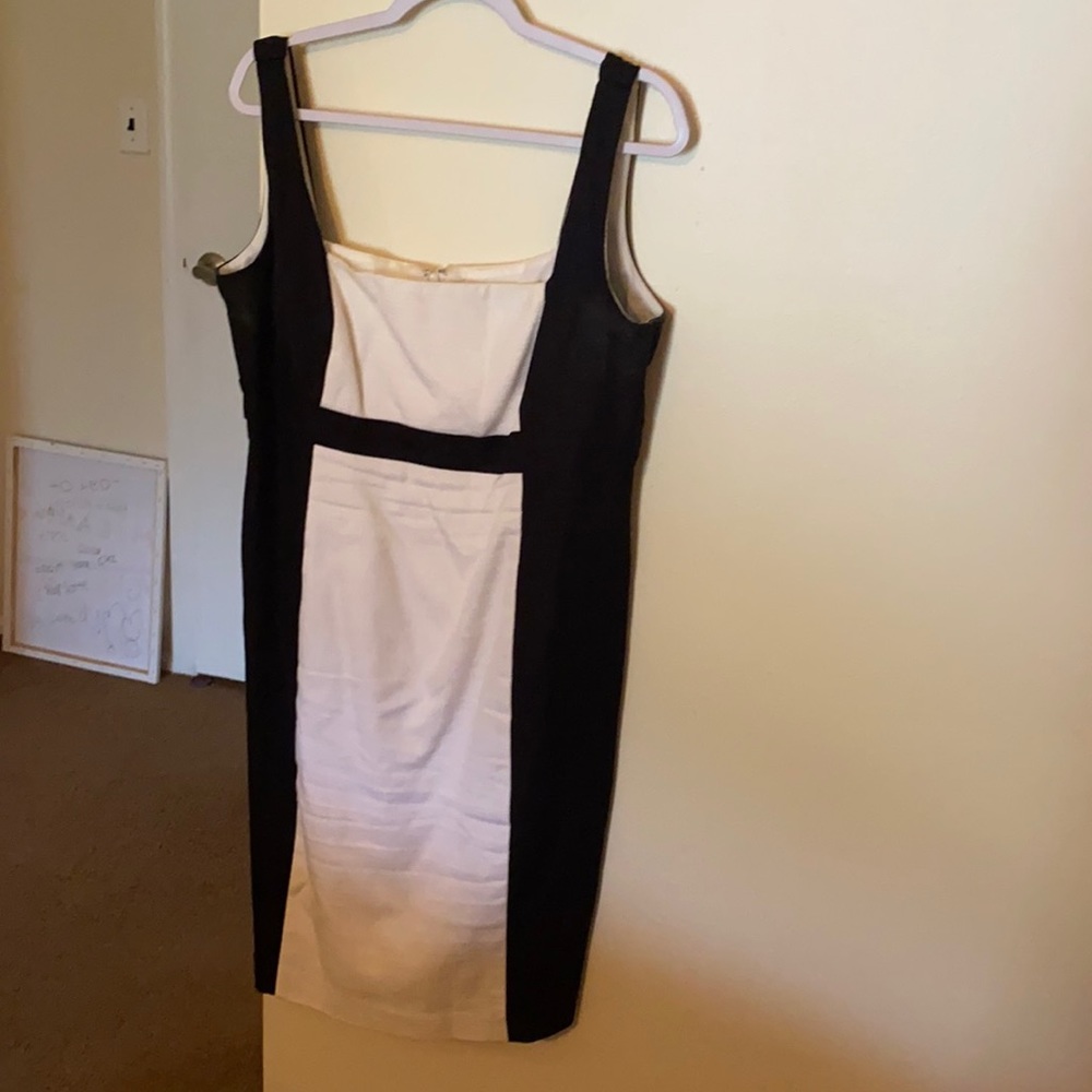 Black and white dress